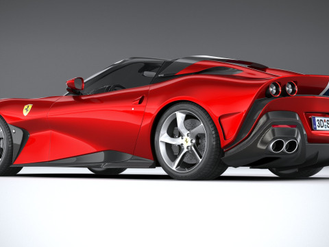 Ferrari SP51 2022 3D Model