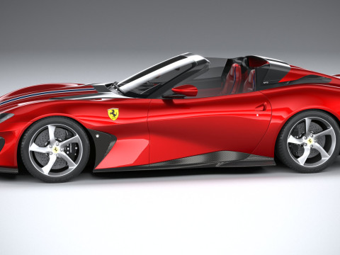 Ferrari SP51 2022 3D Model