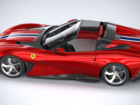 Ferrari SP51 2022 3D Model