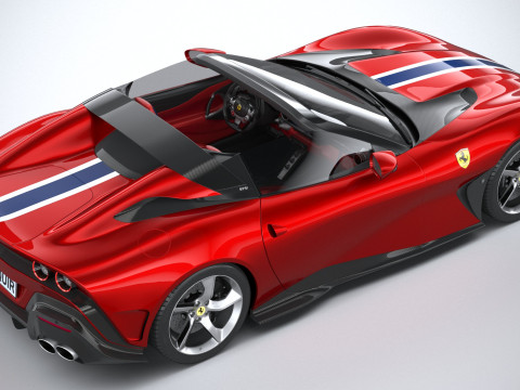 Ferrari SP51 2022 3D Model
