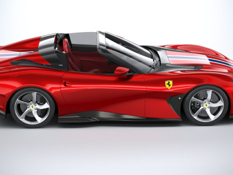 Ferrari SP51 2022 3D Model