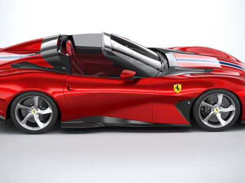 Ferrari SP51 2022 3D Model