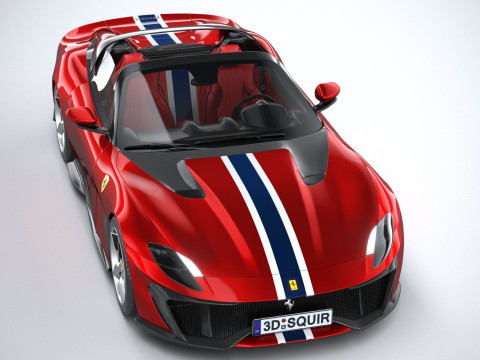 Ferrari SP51 2022 3D Model
