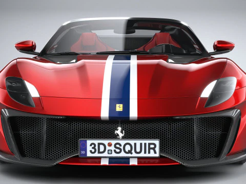 Ferrari SP51 2022 3D Model