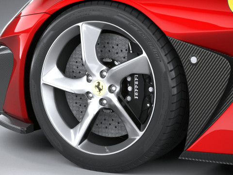 Ferrari SP51 2022 3D Model