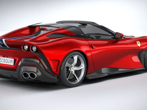 Ferrari SP51 2022 3D Model