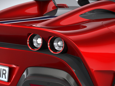 Ferrari SP51 2022 3D Model