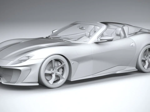 Ferrari SP51 2022 3D Model