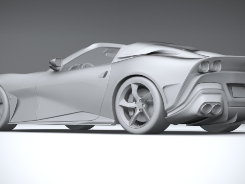 Ferrari SP51 2022 3D Model
