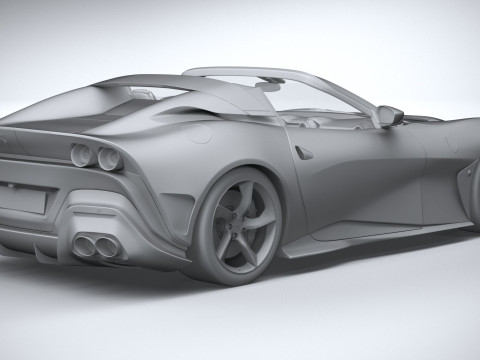 Ferrari SP51 2022 3D Model