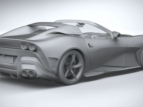 Ferrari SP51 2022 3D Model