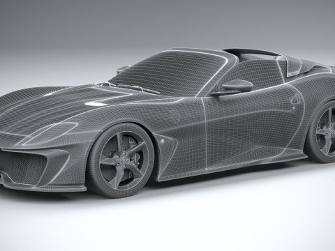 Ferrari SP51 2022 3D Model