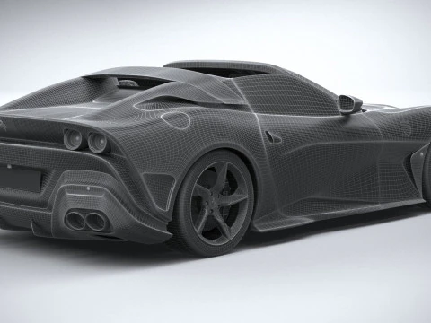 Ferrari SP51 2022 3D Model