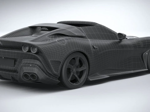Ferrari SP51 2022 3D Model