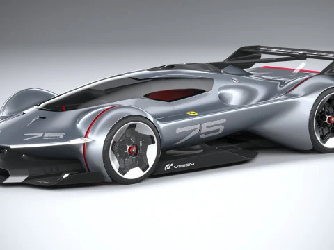 Ferrari Vision Gran Turismo Concept 2022 3D Model