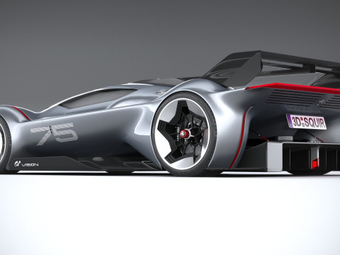 Ferrari Vision Gran Turismo Concept 2022 3D-Modell
