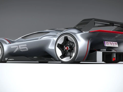 Ferrari Vision Gran Turismo Concept 2022 3D Model