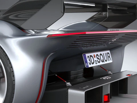 Ferrari Vision Gran Turismo Concept 2022 3D Model