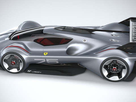 Ferrari Vision Gran Turismo Concept 2022 3D-Modell