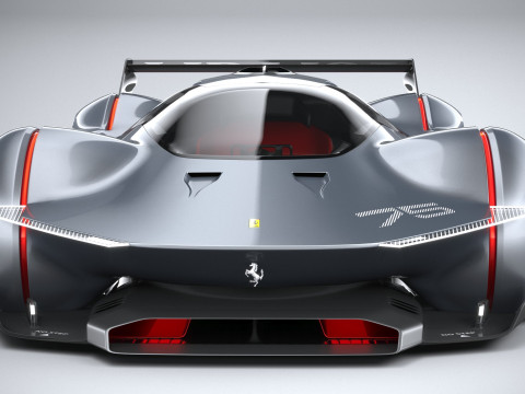 Ferrari Vision Gran Turismo Concept 2022 3D-Modell