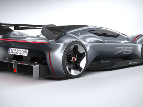Ferrari Vision Gran Turismo Concept 2022 3D-Modell