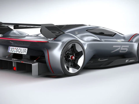 Ferrari Vision Gran Turismo Concept 2022 3D Model