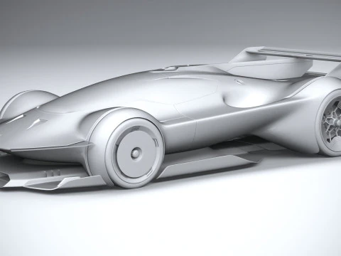 Ferrari Vision Gran Turismo Concept 2022 3D Model