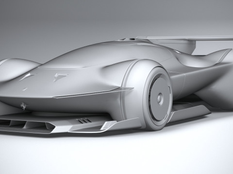 Ferrari Vision Gran Turismo Concept 2022 3D-Modell