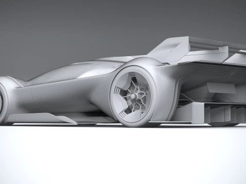 Ferrari Vision Gran Turismo Concept 2022 3D Model