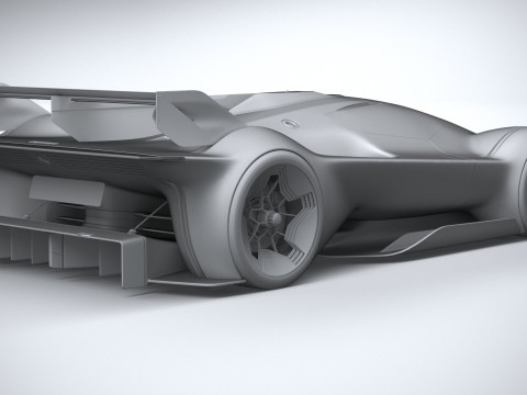 Ferrari Vision Gran Turismo Concept 2022 3D-Modell