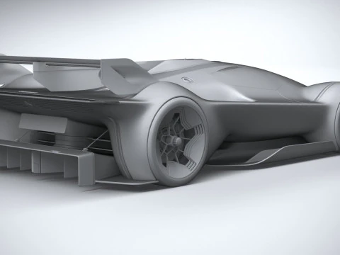 Ferrari Vision Gran Turismo Concept 2022 3D Model