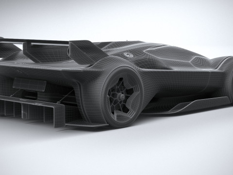Ferrari Vision Gran Turismo Concept 2022 3D-Modell