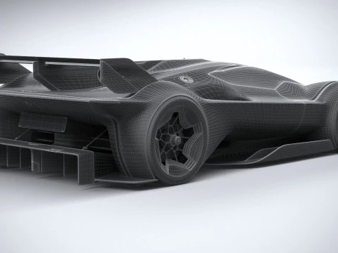 Ferrari Vision Gran Turismo Concept 2022 3D Model