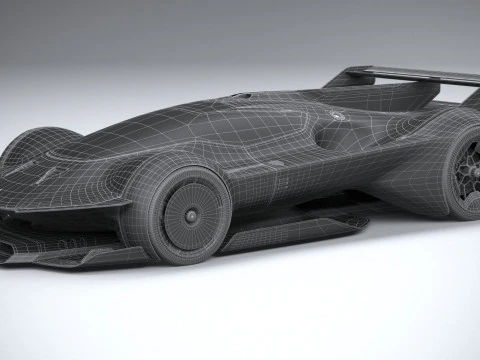 Ferrari Vision Gran Turismo Concept 2022 3D Model