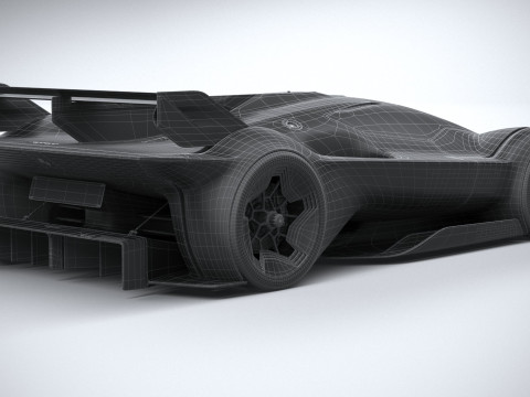 Ferrari Vision Gran Turismo Concept 2022 3D-Modell
