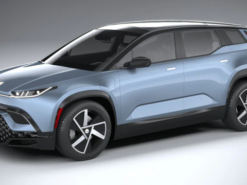 Фискер Оушен 2023 3D Модель