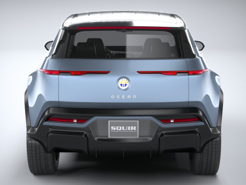 Fisker Ocean 2023 3D Model