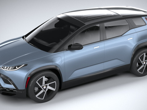 Fisker Ocean 2023 3D Model