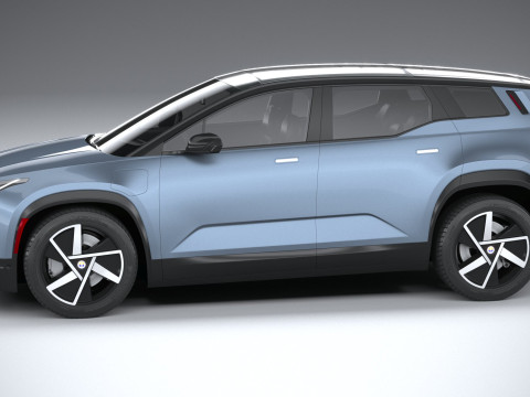 Fisker Ocean 2023 3D Model