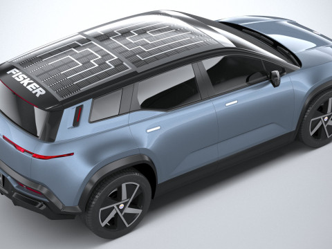 Fisker Ocean 2023 3D Model