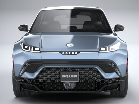 Fisker Ocean 2023 3D Model