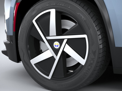 Fisker Ocean 2023 3D Model