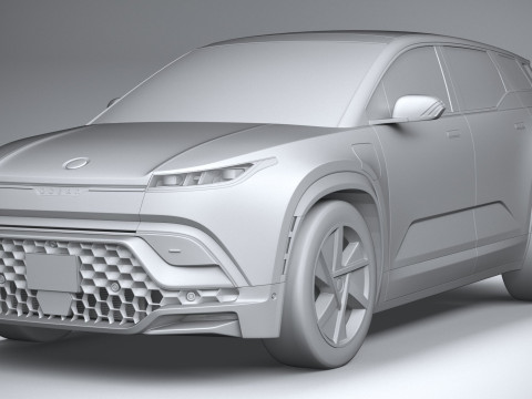 Fisker Ocean 2023 3D Model