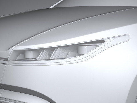 Fisker Ocean 2023 3D Model