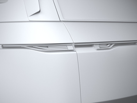 Fisker Ocean 2023 3D Model