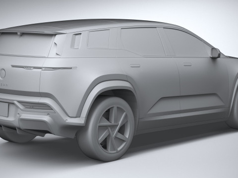 Fisker Ocean 2023 3D Model