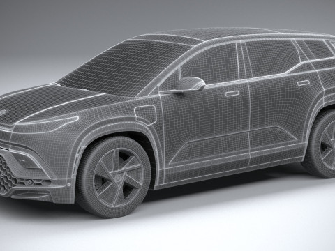 Fisker Ocean 2023 3D Model
