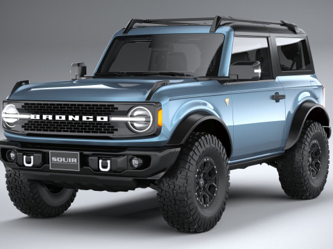 Bronco Badlands 2-door 2021 3Dモデル