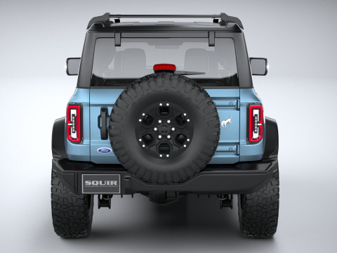 Bronco Badlands 2-door 2021 3Dモデル