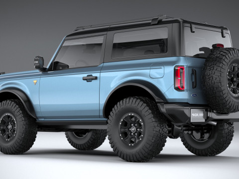 Bronco Badlands 2-door 2021 3Dモデル